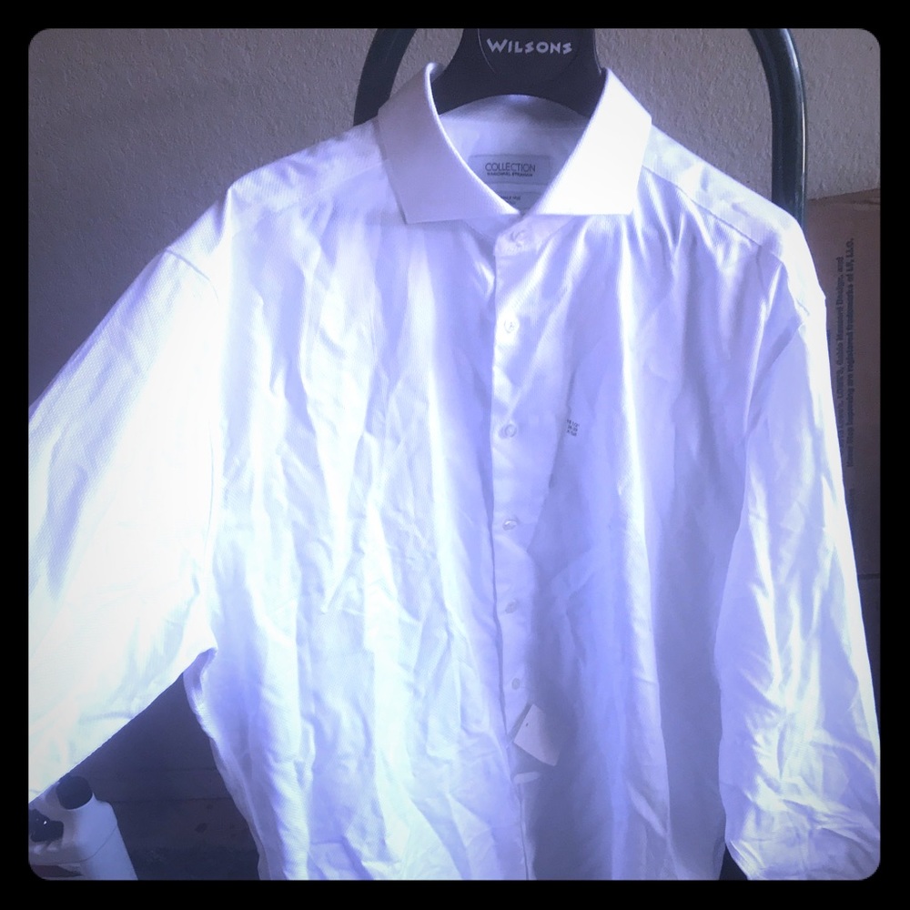 Michael Strahan collection dress shirt